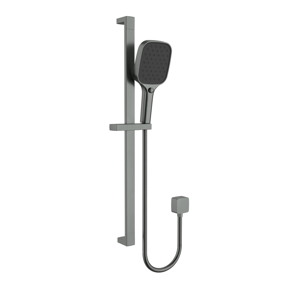 IKON CERAM RAIL SHOWER GUN METAL