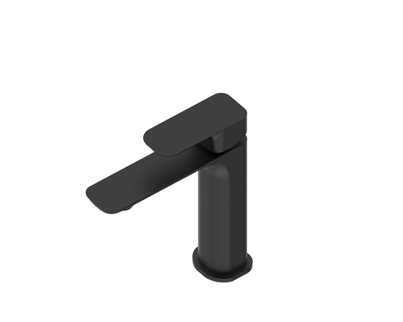 OSKAR BASIN MIXER 154MM MATTE BLACK