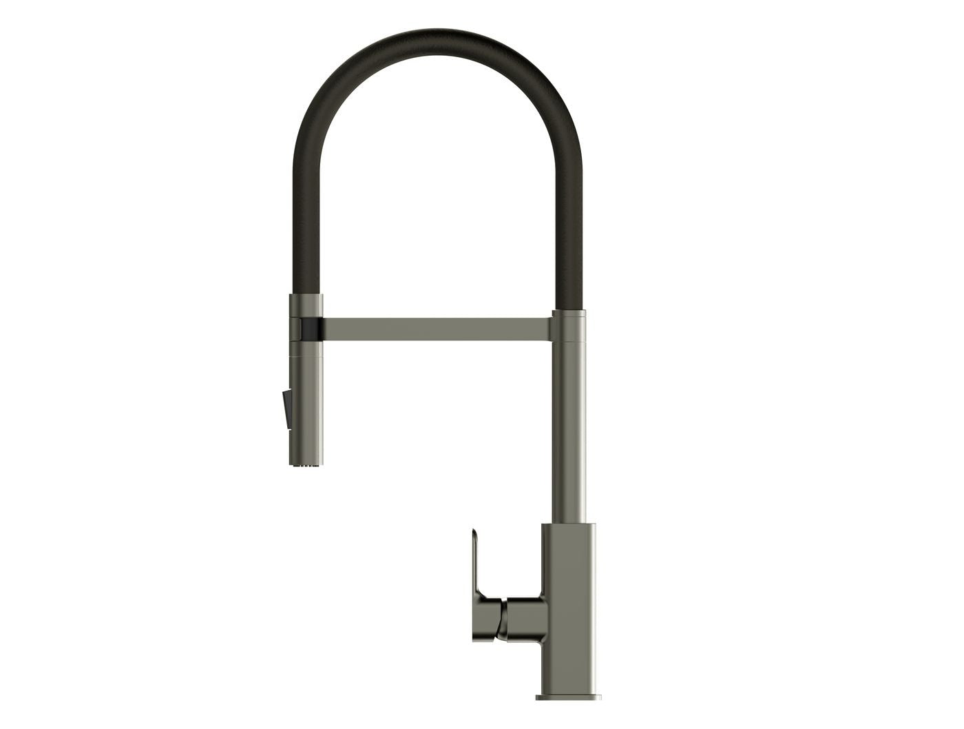 OSKAR PULL OUT SINK MIXER 565MM BRUSHED NICKEL