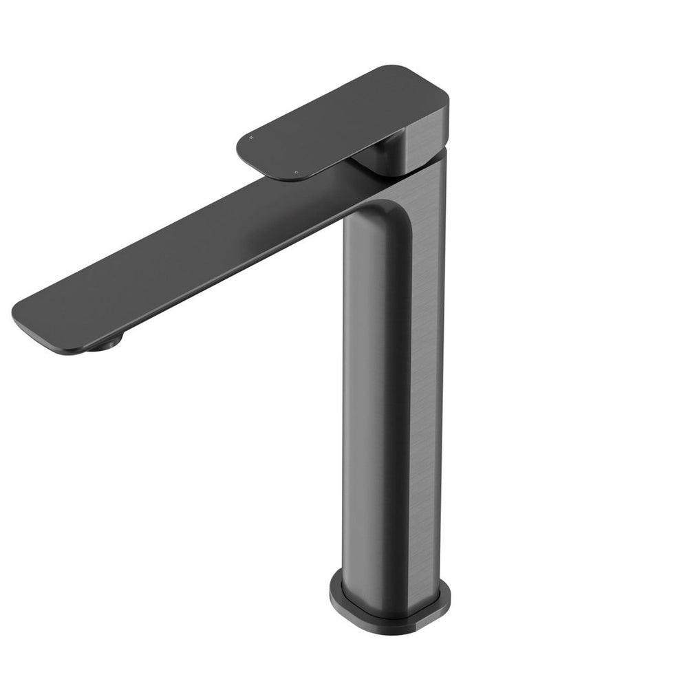 OSKAR TALL BASIN MIXER 281MM GUN METAL