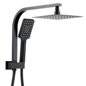 INSPIRE TARAN HALF RAIL SET WITH SQUARE HEAD MATTE BLACK