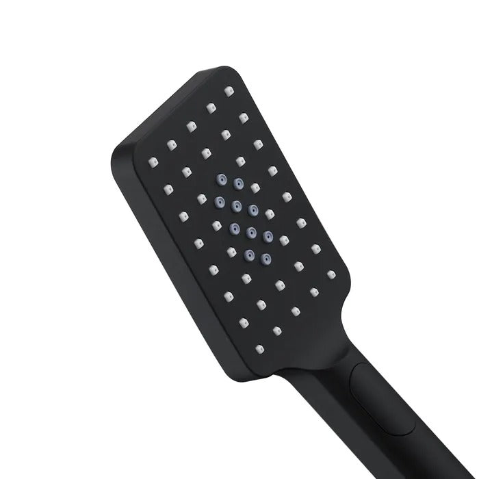 INSPIRE TARAN HALF RAIL SET WITH SQUARE HEAD MATTE BLACK