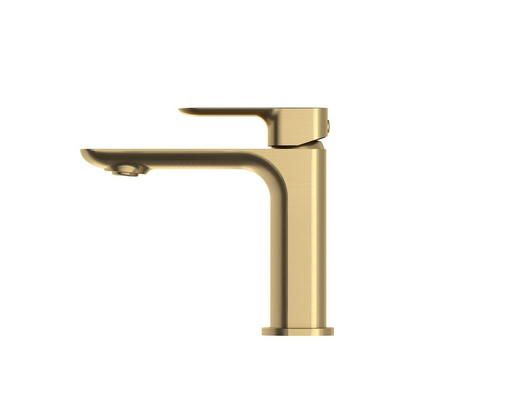 OSKAR BASIN MIXER 154MM BRUSHED GOLD