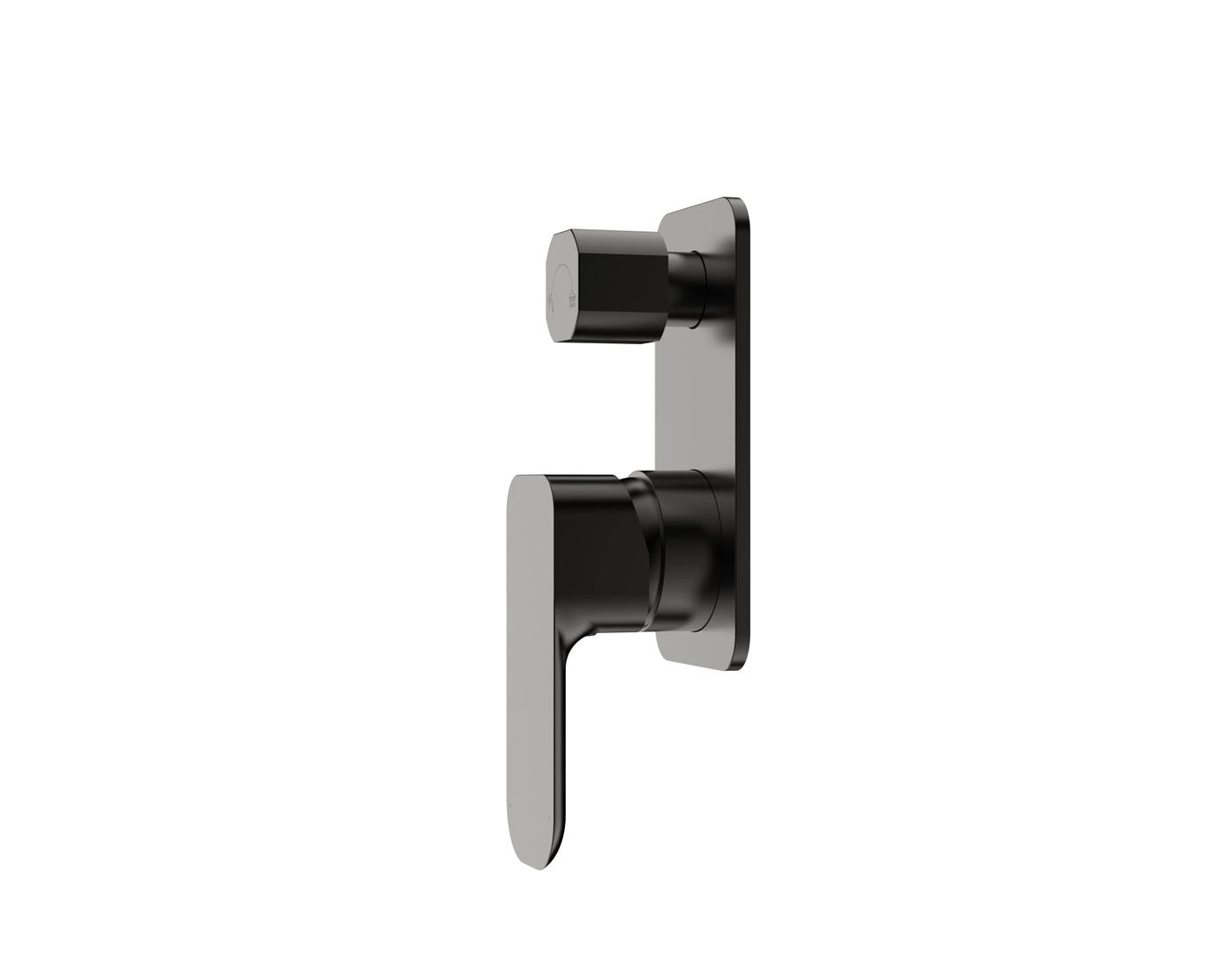 OSKAR SHOWER WALL MIXER WITH DIVERTER GUN METAL