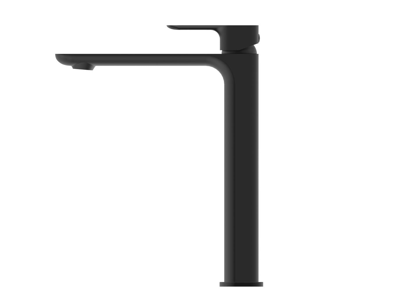 OSKAR TALL BASIN MIXER 281MM MATTE BLACK