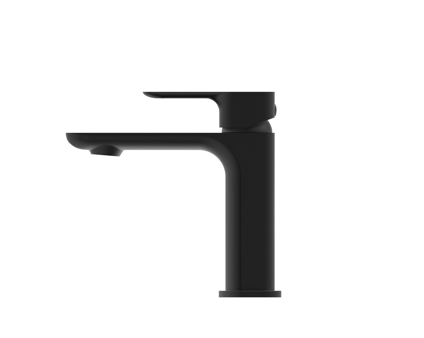 OSKAR BASIN MIXER 154MM MATTE BLACK