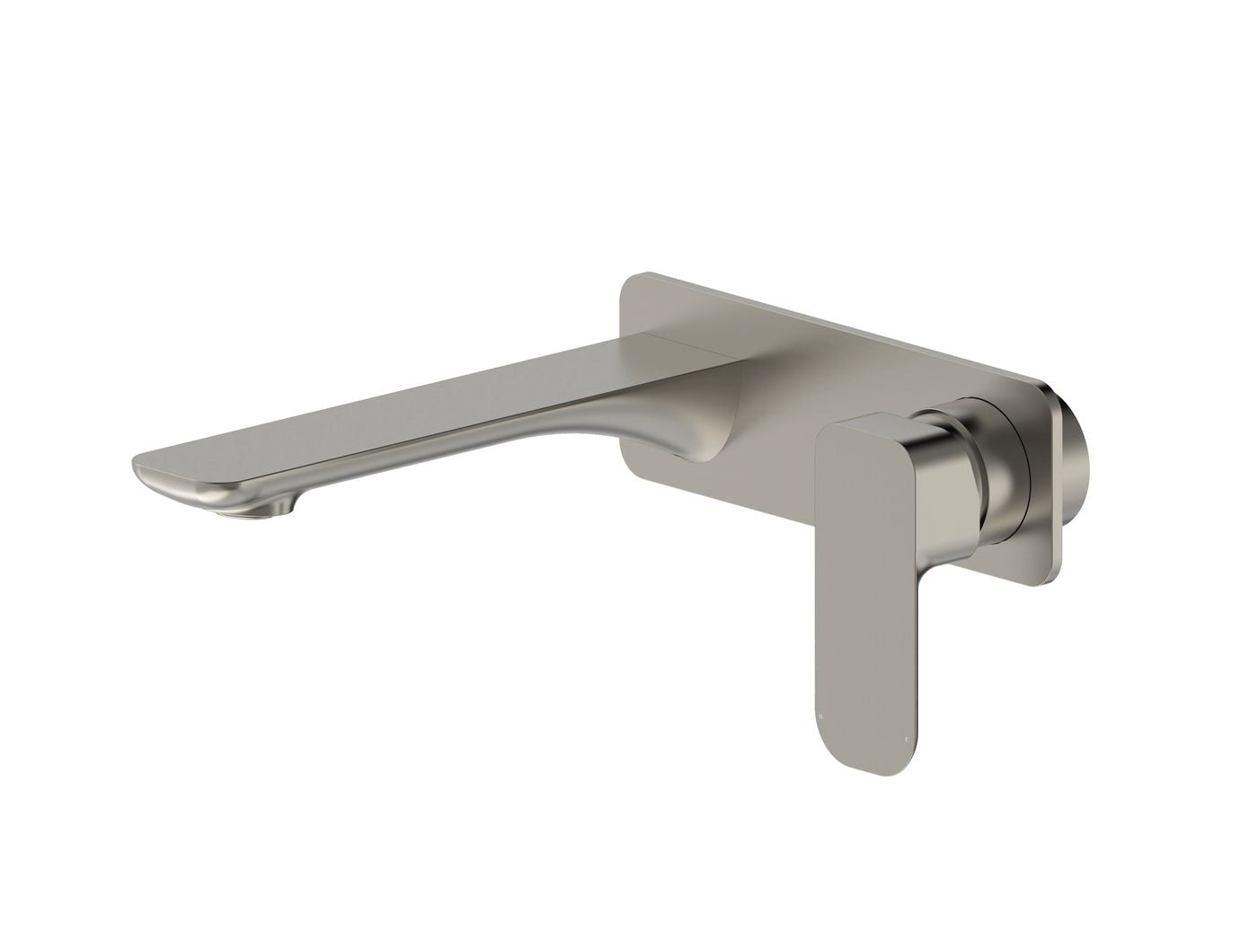 OSKAR WALL BASIN MIXER BRUSHED NICKEL