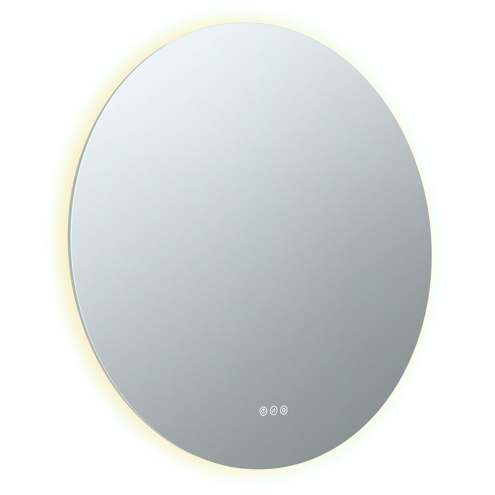 RADIANT HEATING FLESS OLËK FRAMELESS LED MIRROR 600MM