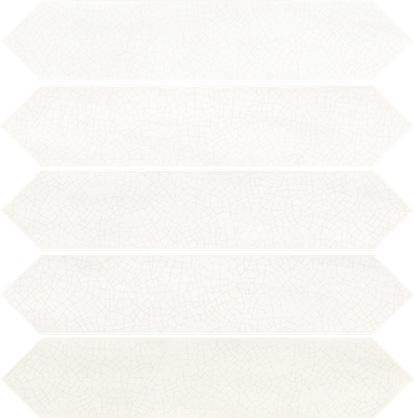 DUNE CERAMICA CRACKLE NIEVE GLOSS TILE SAMPLE (1PC)