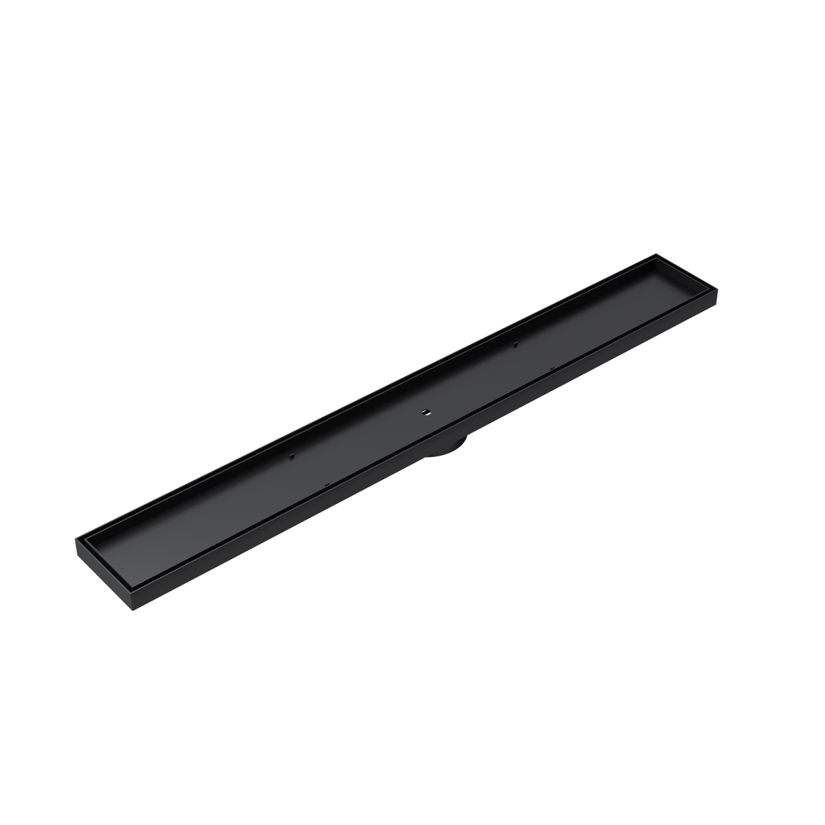 LINSOL EZYFLOW TILE INSERT DN64 LINEAR WASTE 800MM MATTE BLACK