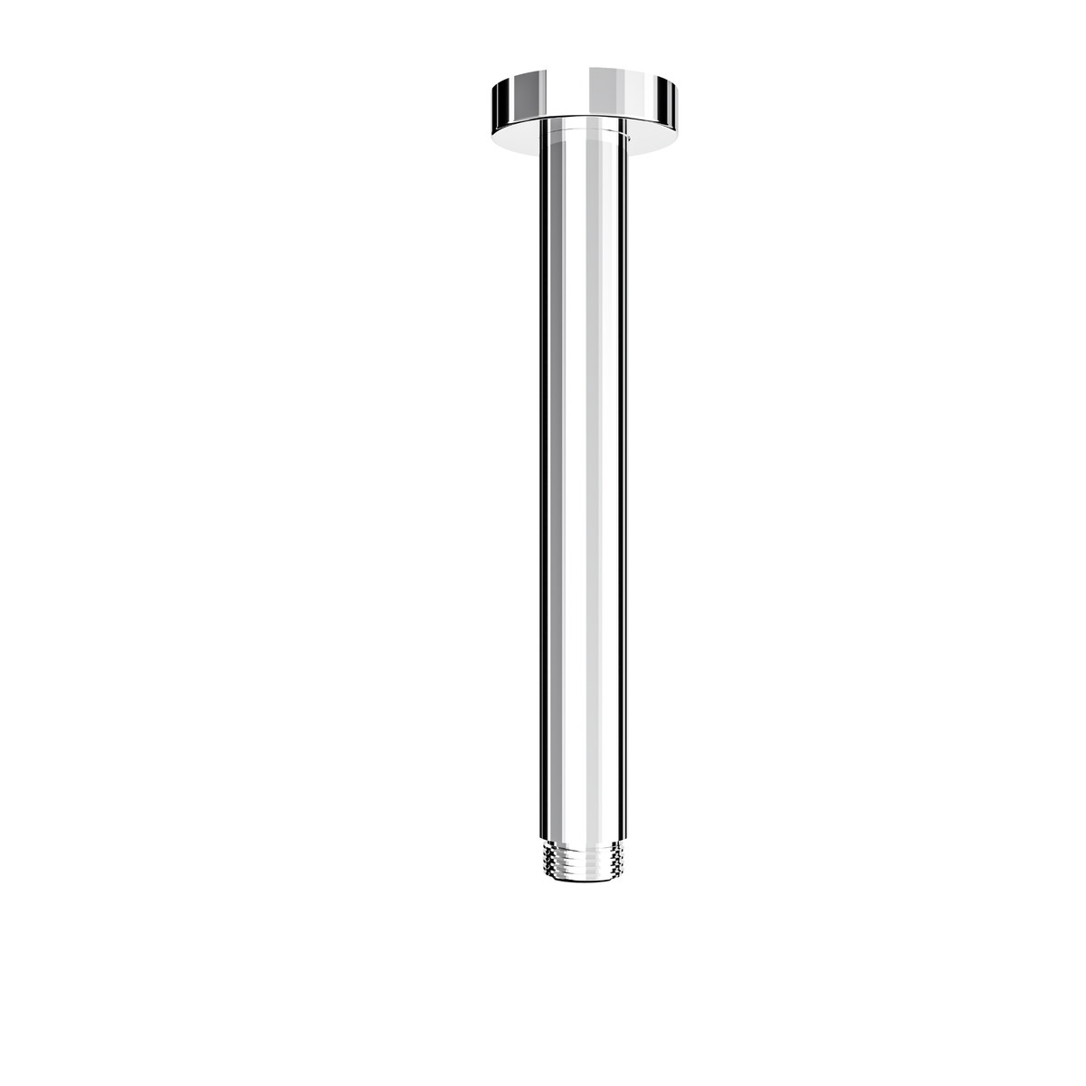 LINSOL CORSICA ROUND CEILING ARM 200MM CHROME