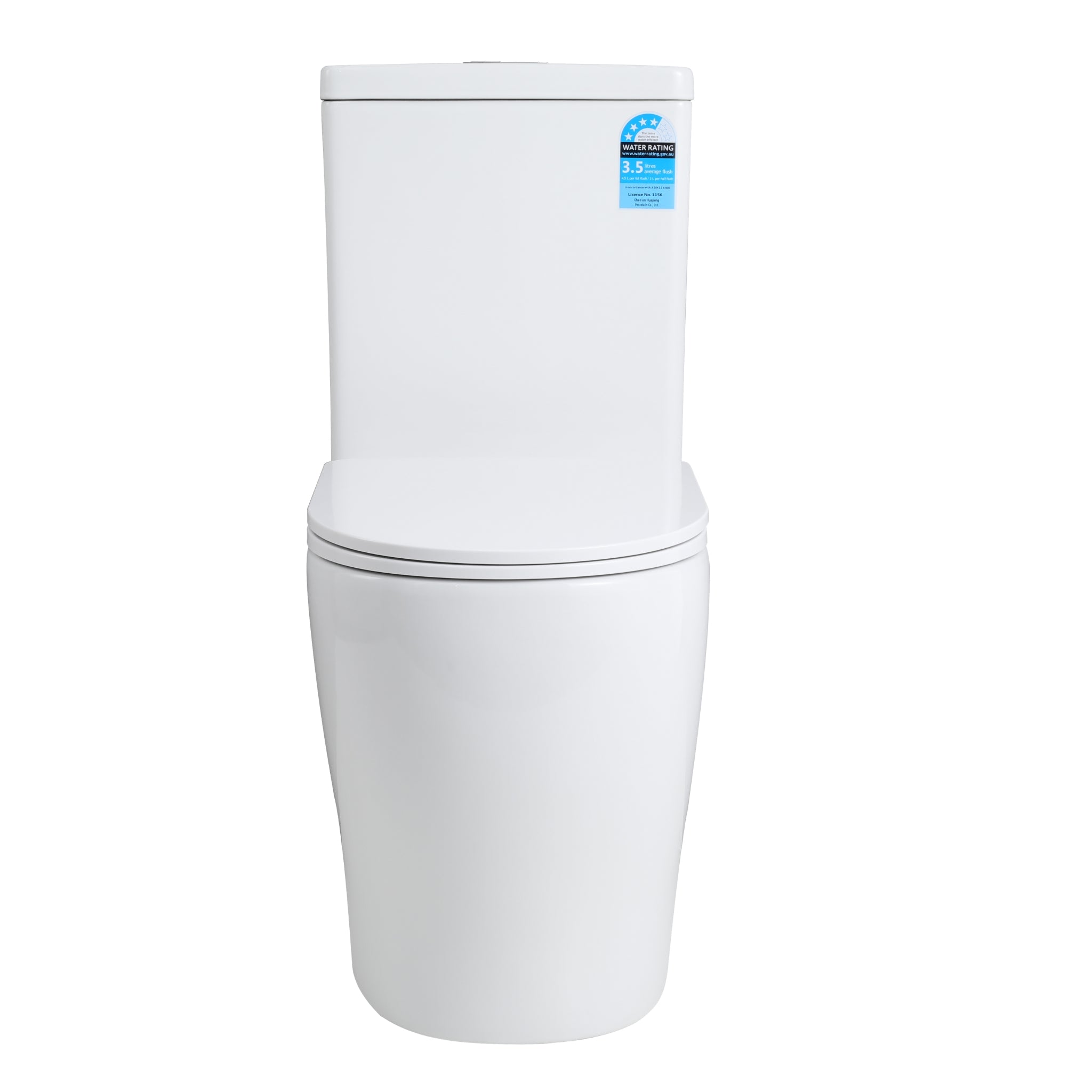 POSEIDON ZEUS RIMLESS AND TORNADO FLUSH BACK TO WALL TOILET SUITE GLOSS WHITE