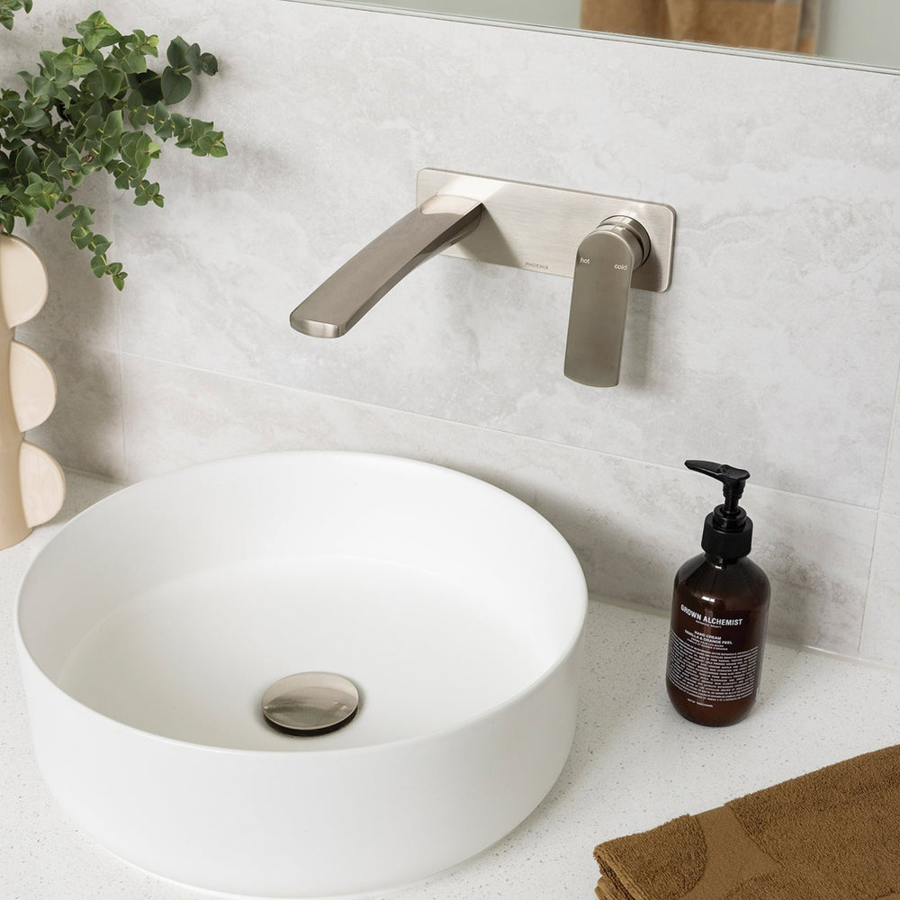 PHOENIX DOME POP-UP UNIVERSAL WASTE BRUSHED NICKEL 40MM