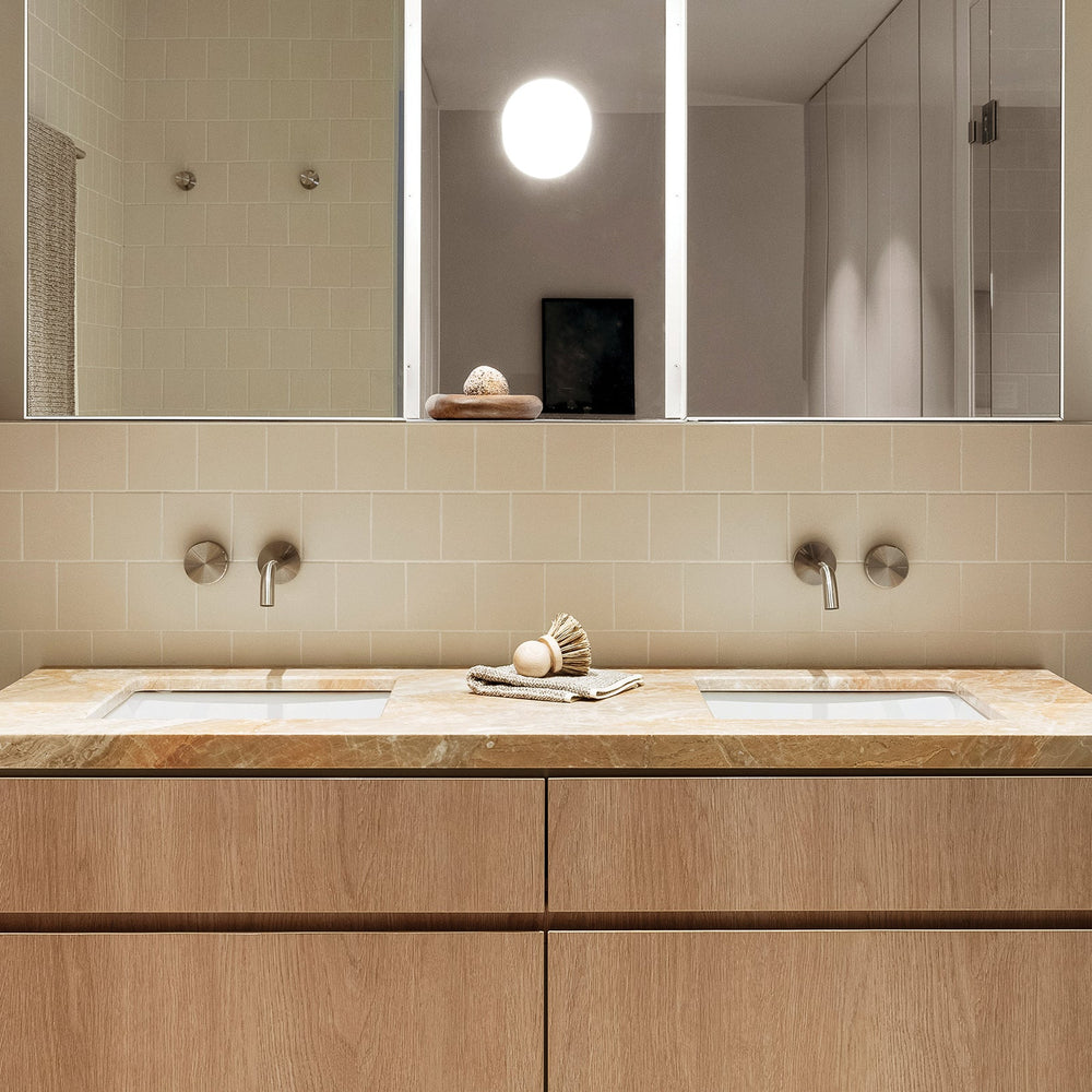 PHOENIX AXIA SHOWER / WALL MIXER BRUSHED NICKEL