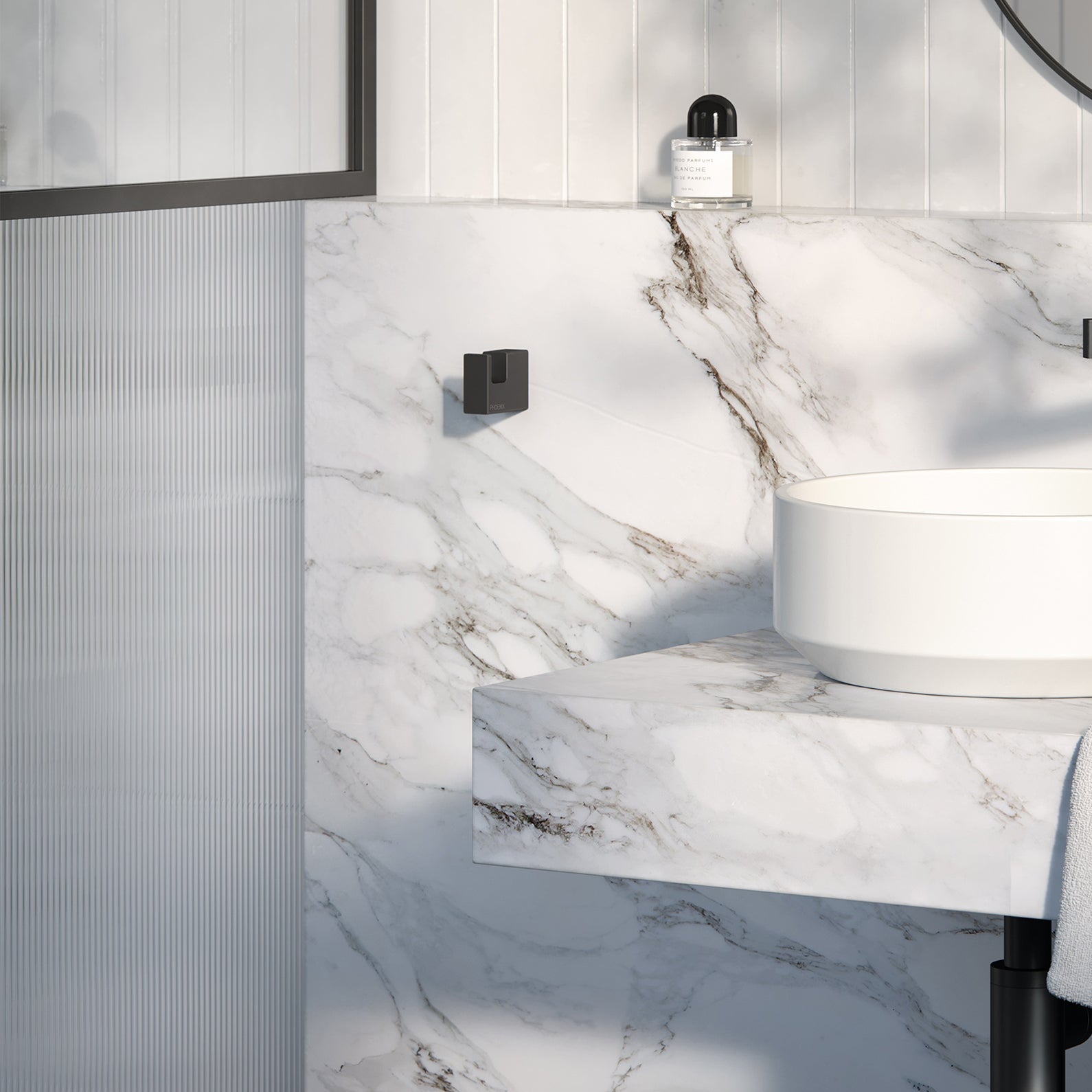 PHOENIX LEXI MKII ROBE HOOK MATTE BLACK