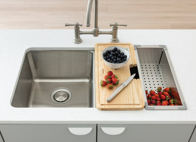 PHOENIX STAINLESS STEEL COLANDER 430MM STAINLESS STEEL