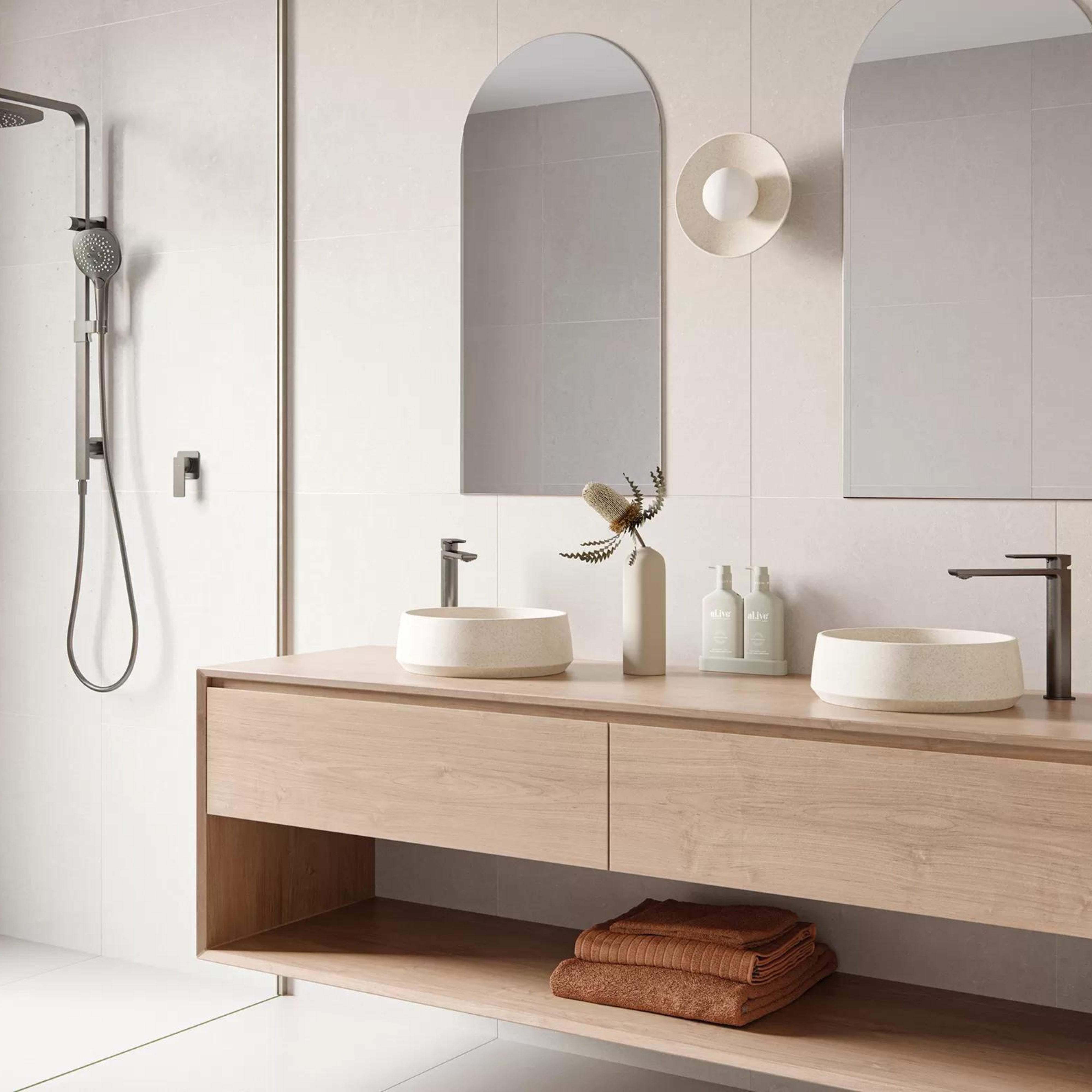 PHOENIX GLOSS MKII LEAD FREE VESSEL MIXER 255MM CHROME