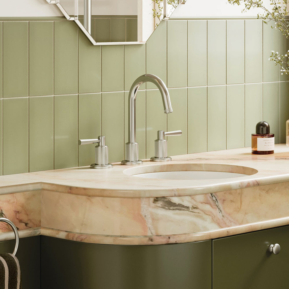 PHOENIX WILTERN BASIN SET 224MM BRUSHED NICKEL
