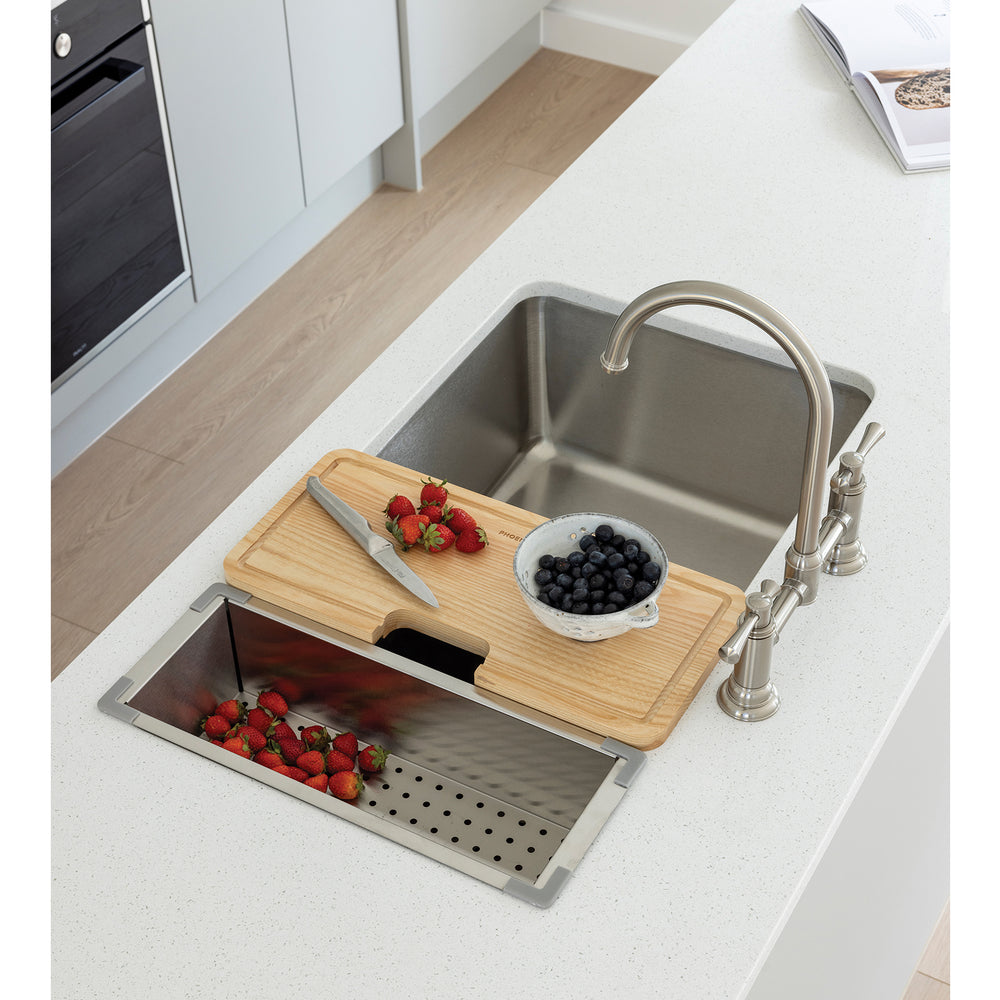 PHOENIX STAINLESS STEEL COLANDER 430MM STAINLESS STEEL