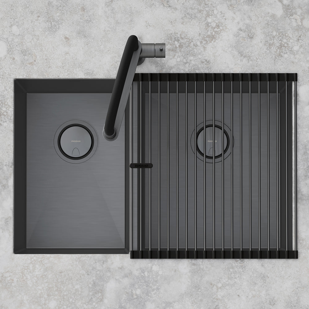 PHOENIX ROLLER MAT 386MM BRUSHED CARBON