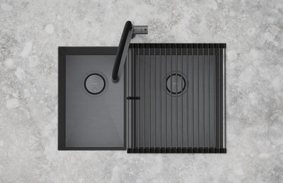 PHOENIX ROLLER MAT 386MM BRUSHED CARBON