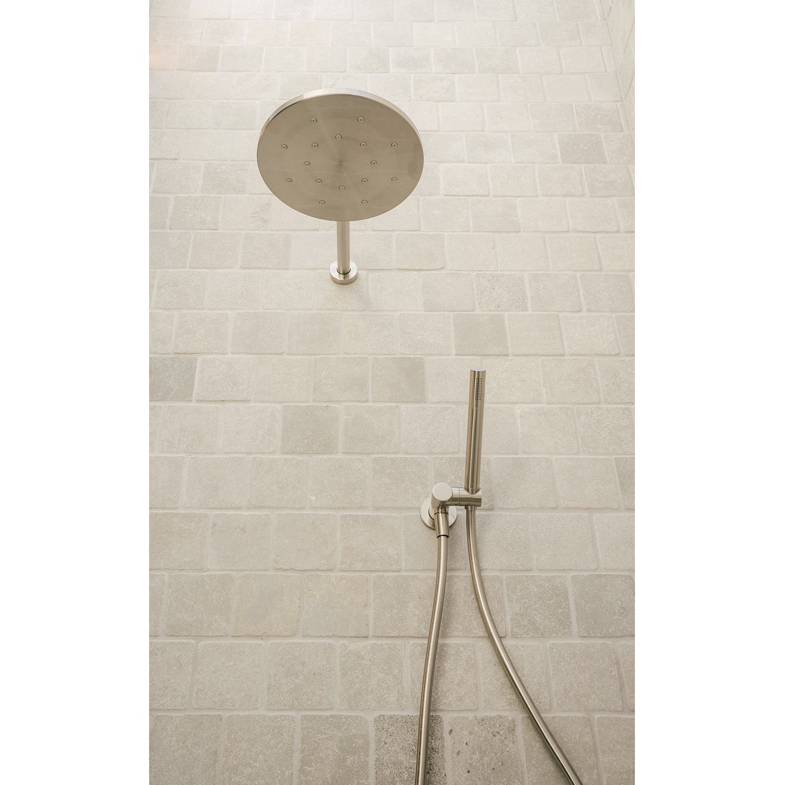 PHOENIX LUXEXP SHOWER ROSE 250MM BRUSHED NICKEL
