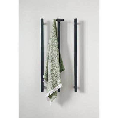 PHOENIX VERTICAL RAIL HOOK SQUARE MATTE BLACK