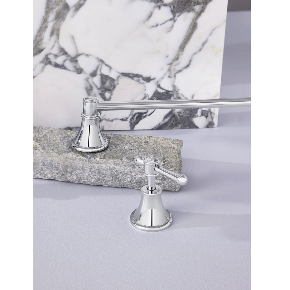 PHOENIX NOSTALGIA SINGLE NON-HEATED TOWEL RAIL CHROME 760MM