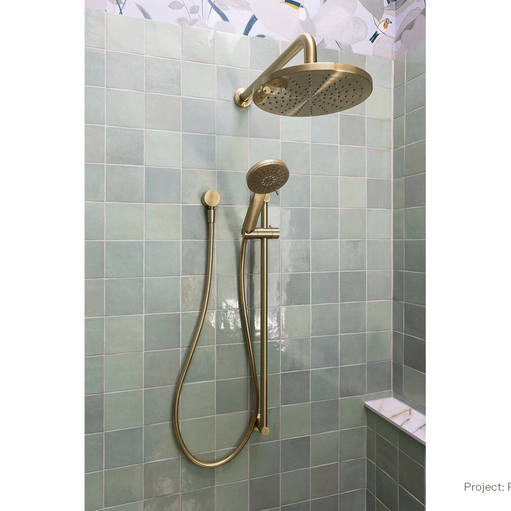 PHOENIX VIVID SLIMLINE RAIL SHOWER BRUSHED NICKEL