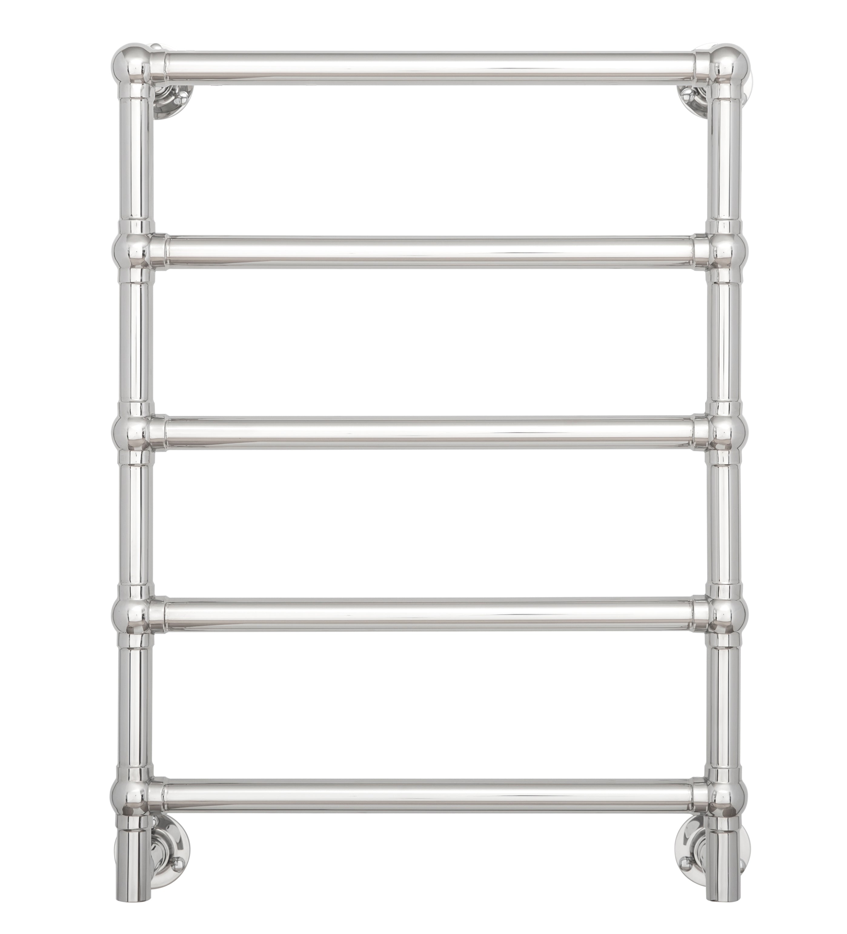TURNER HASTINGS MAYER LIQUID-FILLED HEATED TOWEL RAIL CHROME 600MM