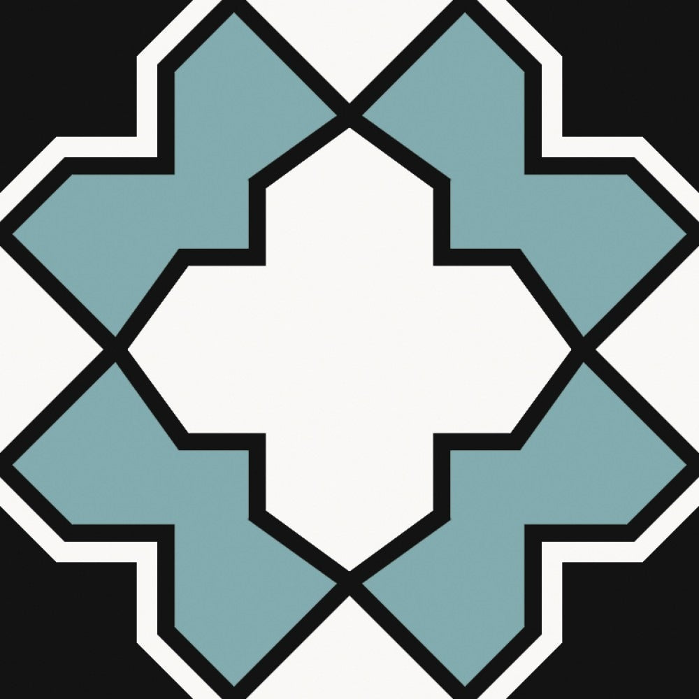 DUNE CERAMICA DORIA MILOS MATTE 200X200MM SQUARE TILE (PER BOX)