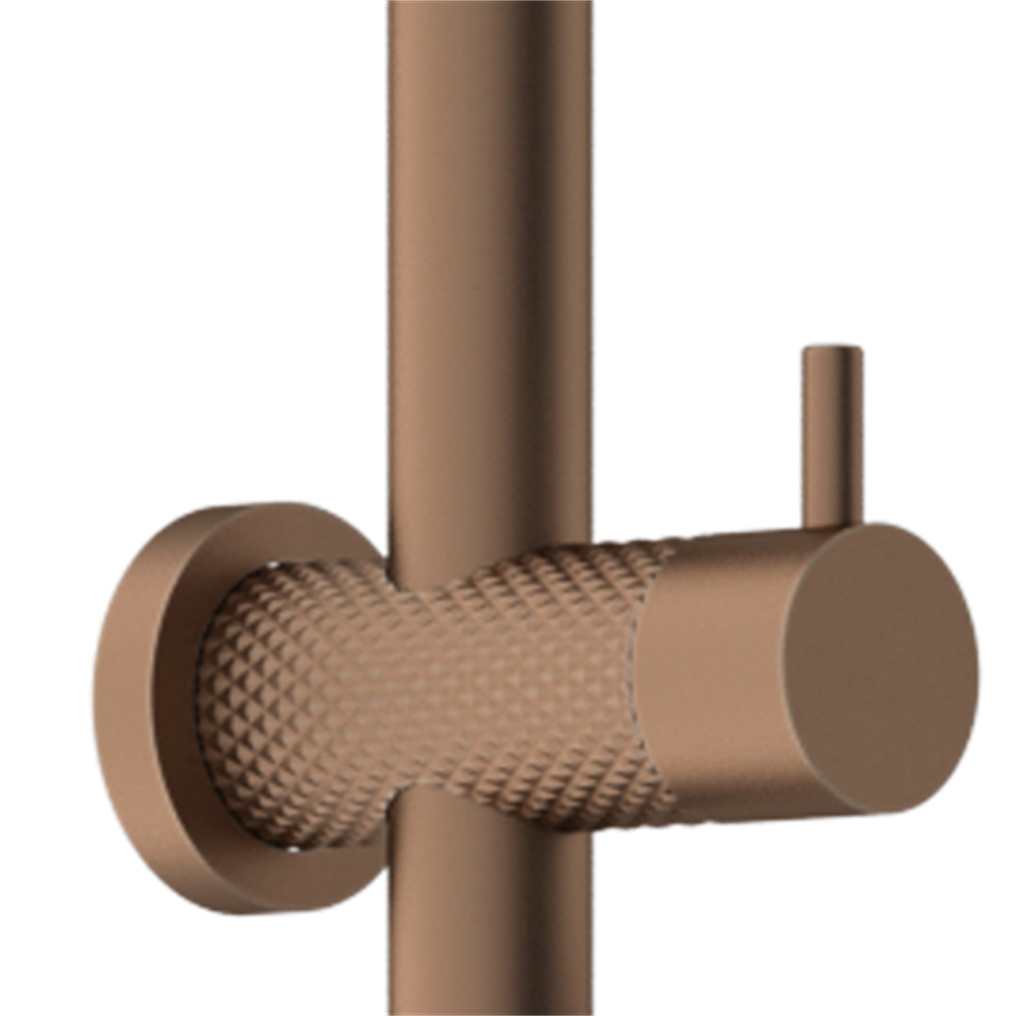 NERO OPAL TWIN SHOWER BRUSHED BRONZE