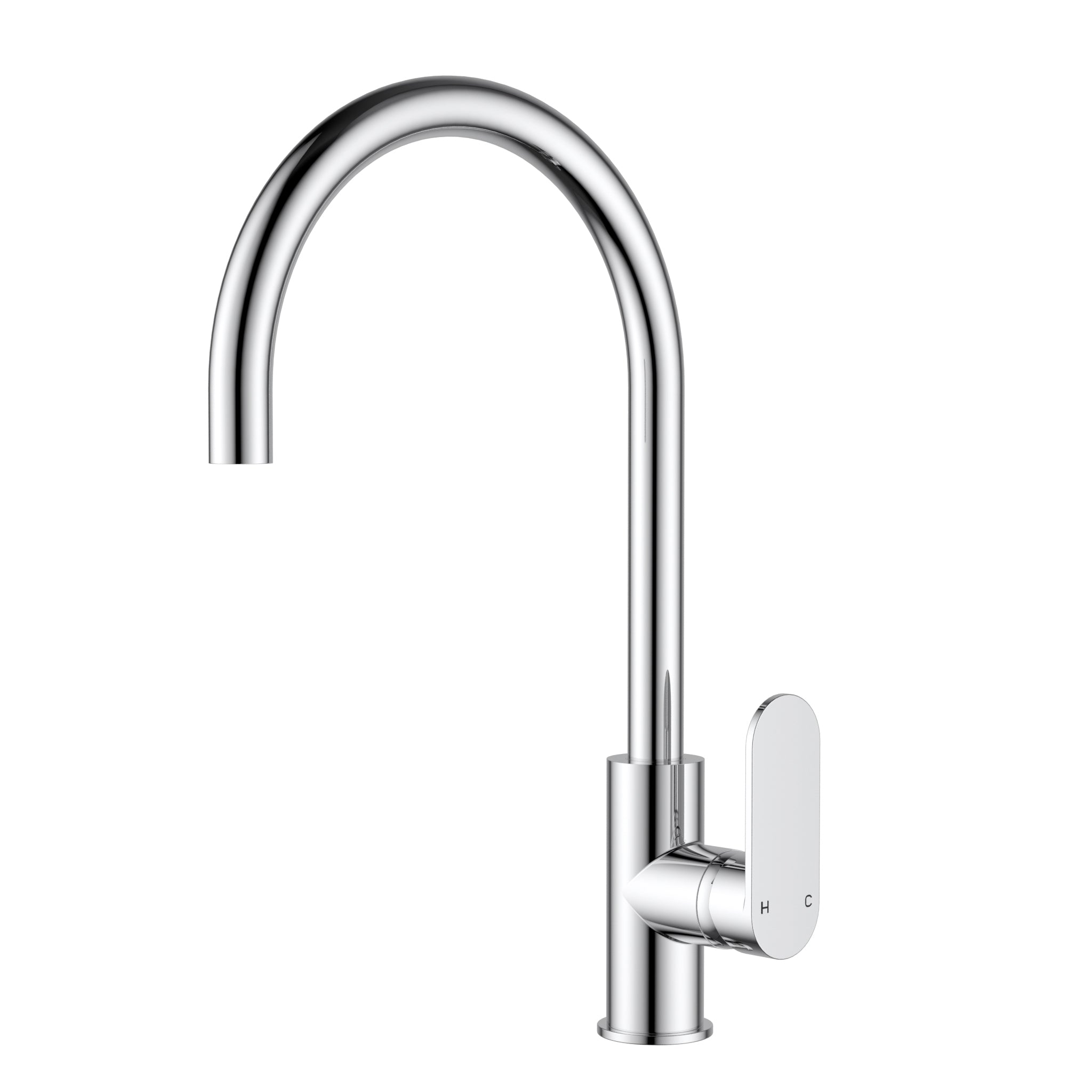 IKON SORA SS GOOSENECK SINK MIXER 397MM CHROME