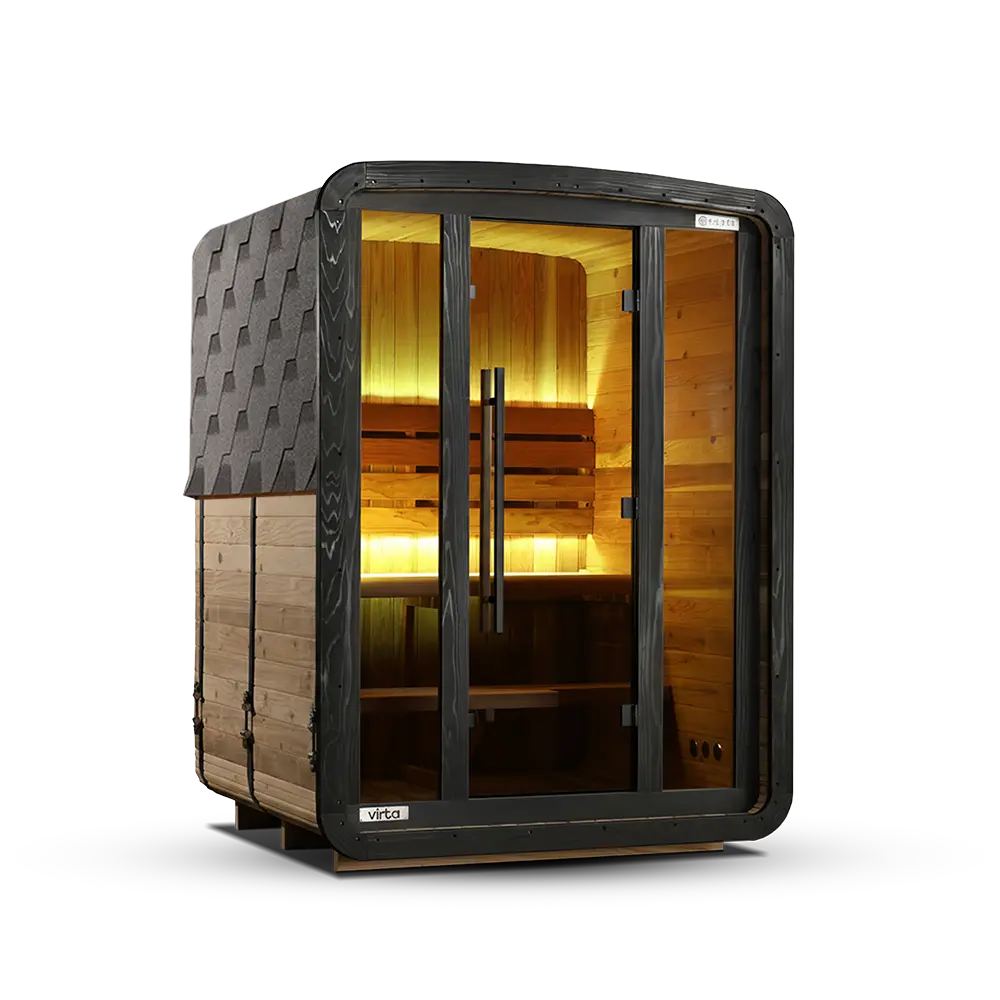 REVEL VIRTA 2 PERSON OUTDOOR SAUNA