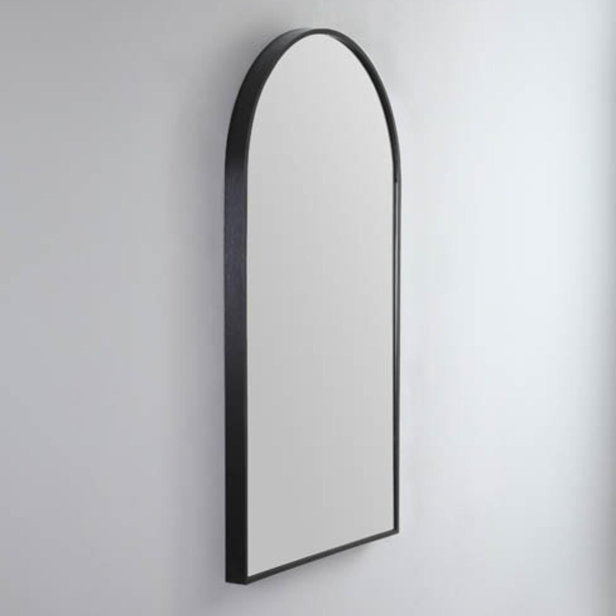 REMER MODERN ARCH FRAMED MIRROR CUSTOM COLOURS 510X910MM