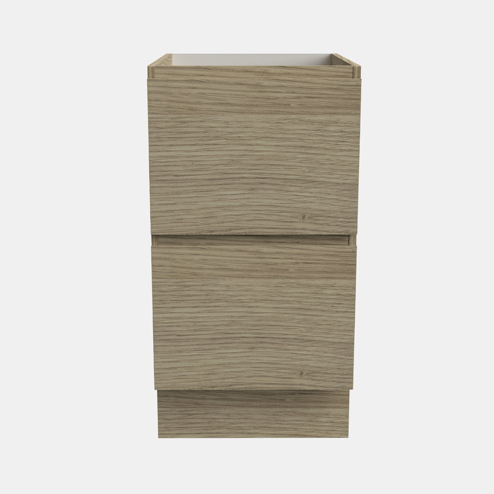 TIMBERLINE CUSTOM LAUNDRY BASE CABINET 450MM WITH 2 DRAWERS