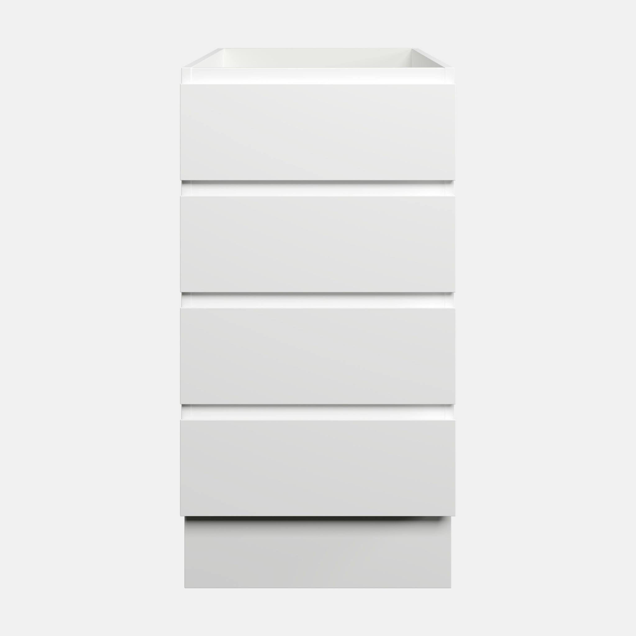 TIMBERLINE CUSTOM LAUNDRY BASE CABINET 450MM WITH 4 DRAWERS