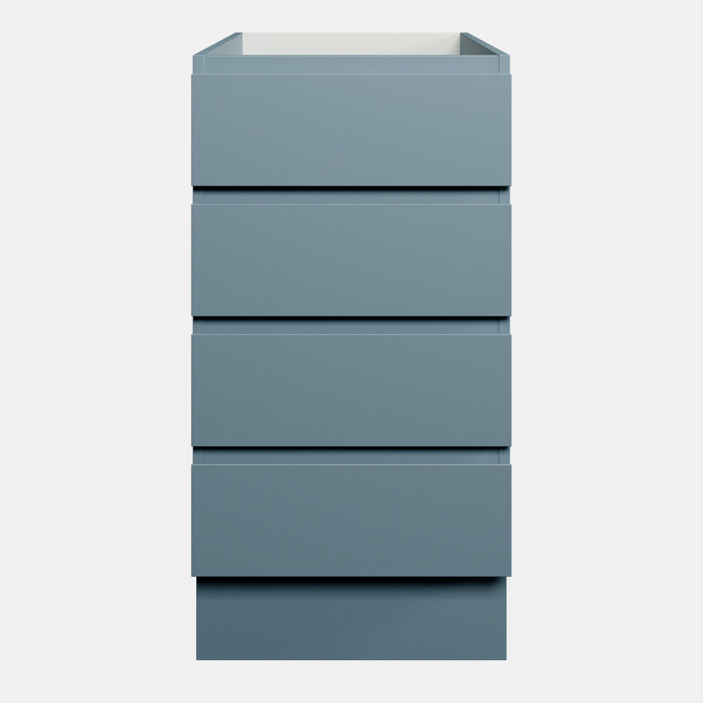 TIMBERLINE CUSTOM LAUNDRY BASE CABINET 450MM WITH 4 DRAWERS