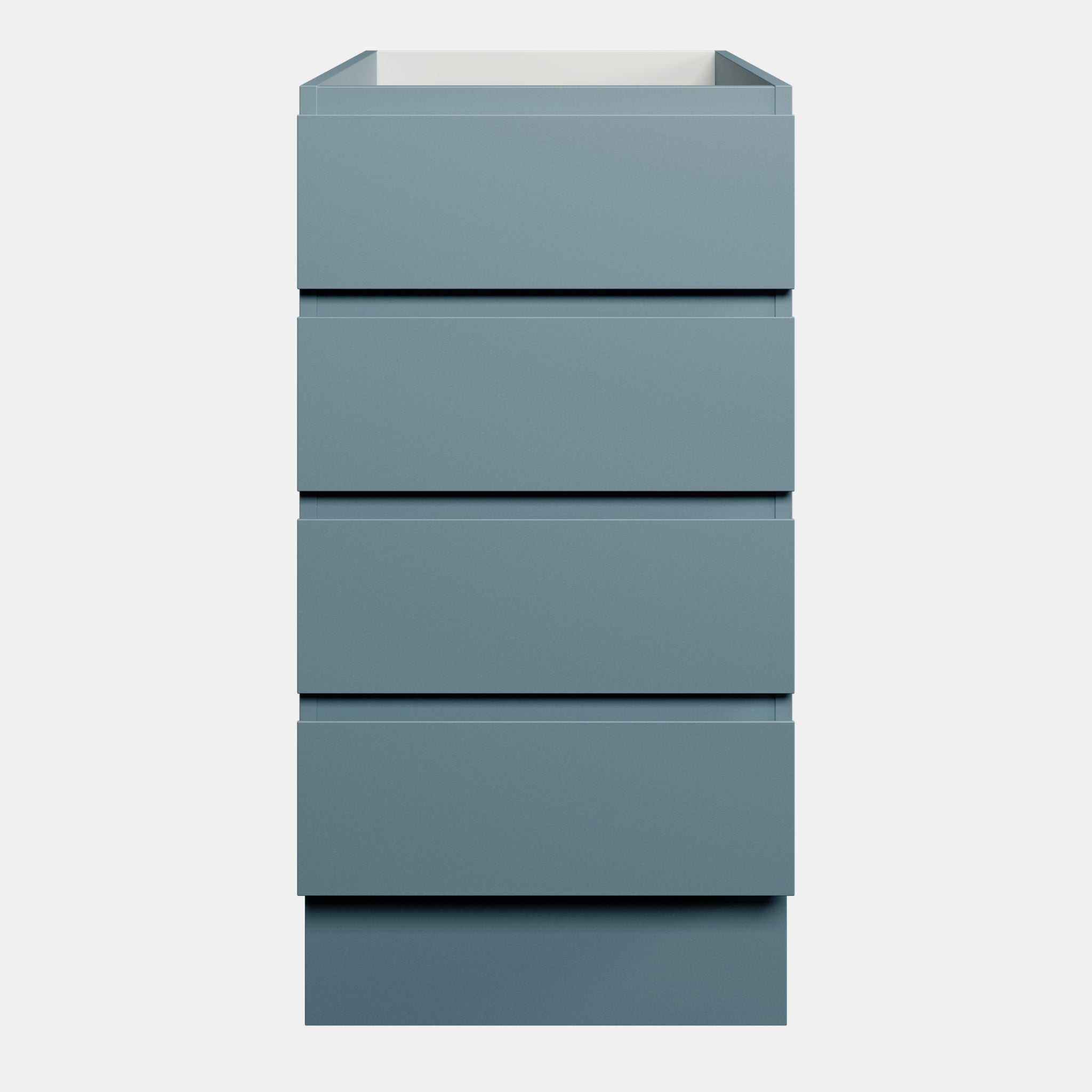TIMBERLINE CUSTOM LAUNDRY BASE CABINET 450MM WITH 4 DRAWERS