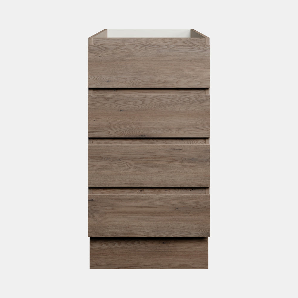 TIMBERLINE CUSTOM LAUNDRY BASE CABINET 450MM WITH 4 DRAWERS