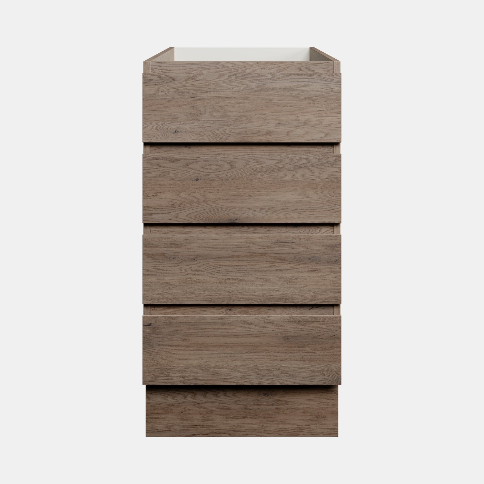 TIMBERLINE CUSTOM LAUNDRY BASE CABINET 450MM WITH 4 DRAWERS