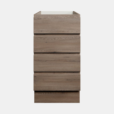 TIMBERLINE CUSTOM LAUNDRY BASE CABINET 450MM WITH 4 DRAWERS