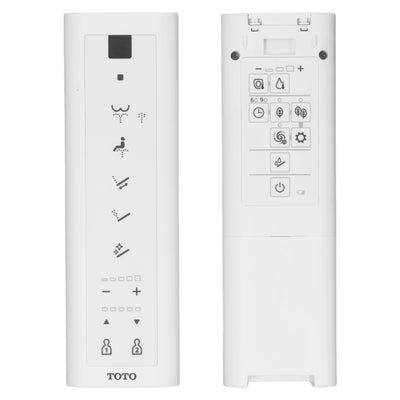 TOTO WALL HUNG RIMLESS TOILET AND S5 WASHLET W/ REMOTE CONTROL PACKAGE D-SHAPE GLOSS WHITE