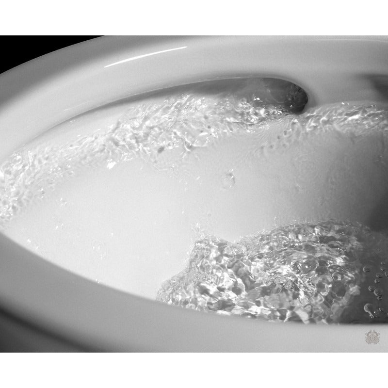 BELBAGNO ALEXANDER-R RIMLESS BACK TO WALL TOILET SUITE GLOSS WHITE