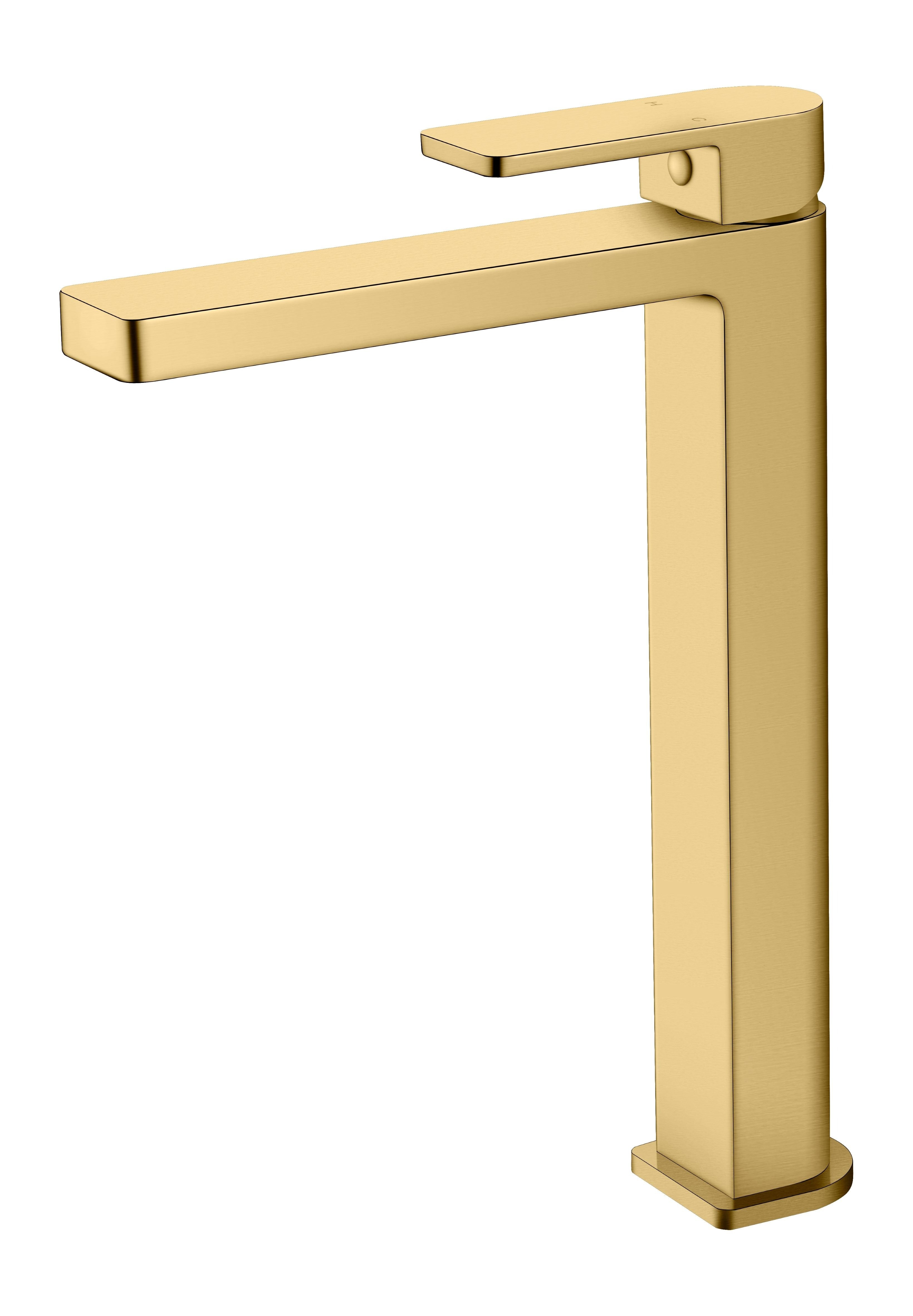 IKON FLORES HIGH BASIN MIXER 282MM BRUSHED GOLD