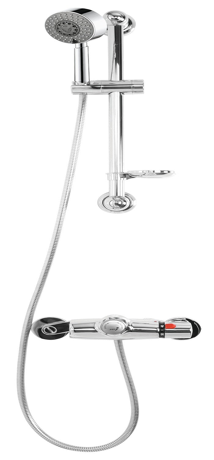 QUOSS THERMO SHOWER FULL SET CHROME