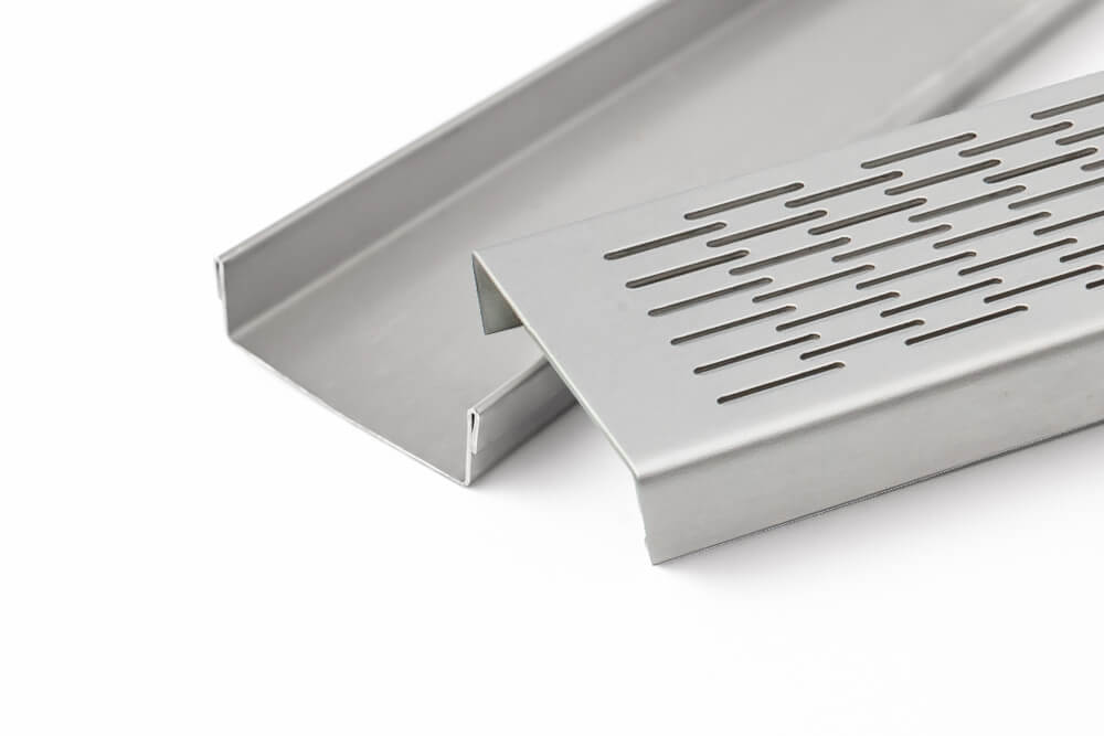 GRATES2GO BRICK PATTERN GRATE AND CHANNEL STAINLESS STEEL 1000MM