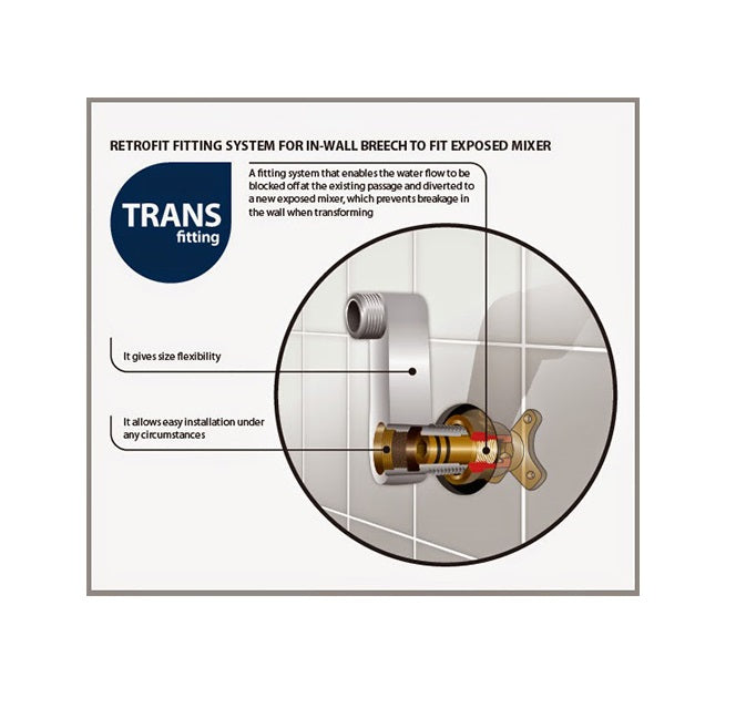 QUOSS FREESTYLE SHOWER FULL SET 560MM CHROME