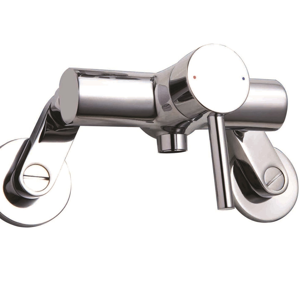QUOSS FREESTYLE MIXER ONLY WITH FITTINGS CHROME