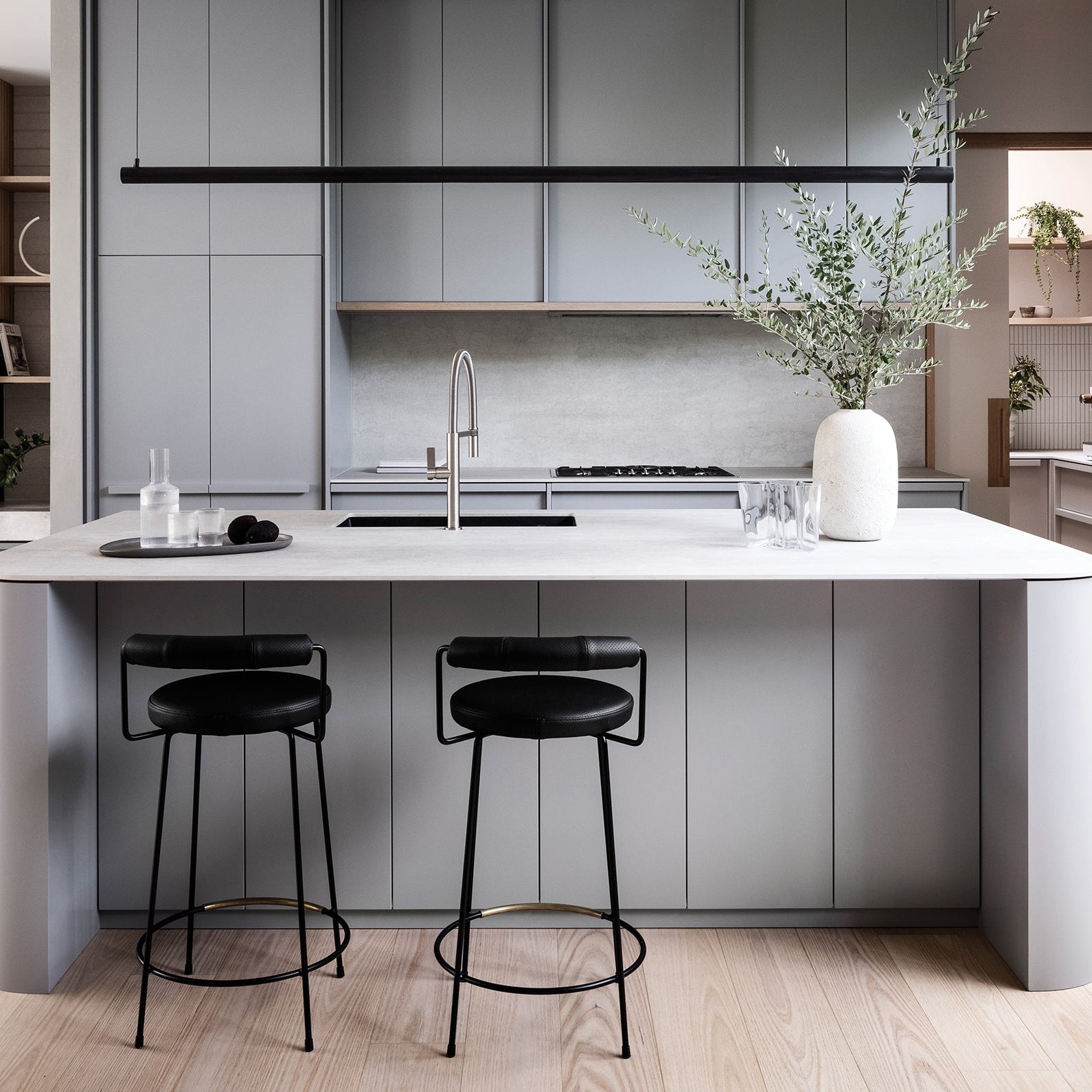 PHOENIX PRIZE LEAD FREE FLEXIBLE COIL SINK MIXER 496MM BRUSHED NICKEL